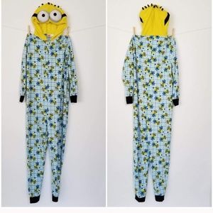 Despicable Me Minions Onesie Pajamas with hood
